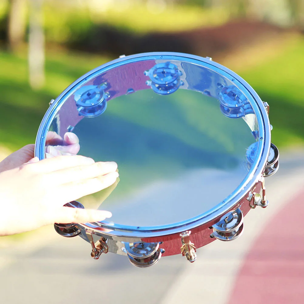

Drum Tambourine Child Music Instruments for Adults Abs Musical Hand Handheld
