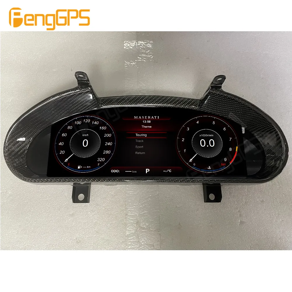 Linux Car Digital Cluster For Maserati GT Granturismo GT / Quattroporte 2004-2018 LCD Dashboard Panel Virtual Instrument CockPit