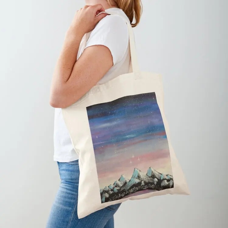

Velaris Night Court inspired painting Tote Bag Women's bags Cloth bag Candy bags tote bag men's