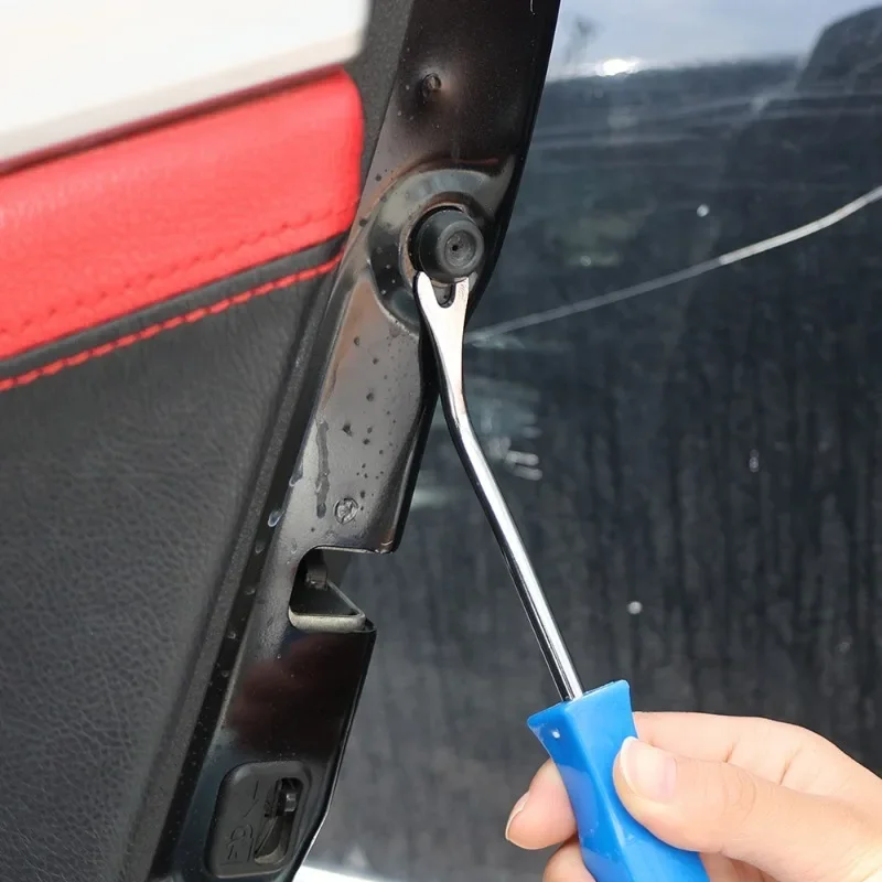 Car Buckle Removal Tool Screwdriver Auto Door Dashboard Panel Buckles Fastener Nail Disassemble Screw Driver Car Interior Repair