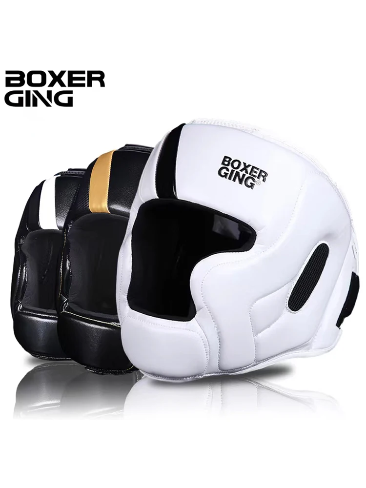 protege-tete-de-boxe-a-fermeture-integrale-en-cuir-ultra-resistant-equipement-d'entrainement-d'arts-martiaux-pour-adultes-et-enfants-casque-de-mma-et-de-kickboxing