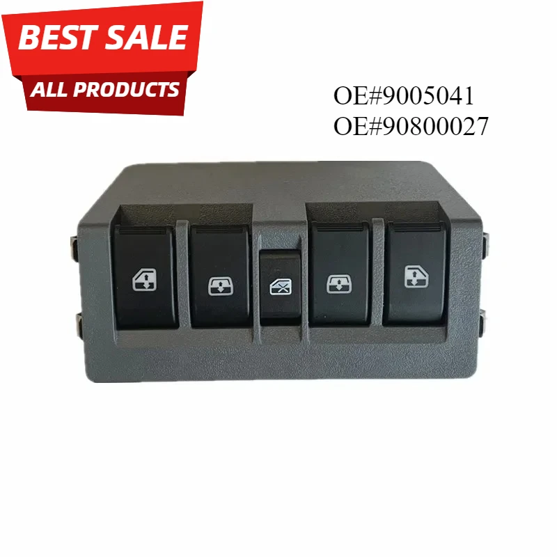 

For Chevrolet New Sail 2010-2014 9005043 9005041 Power Car Window Glass Lifter Switch 5 Buttons Car Accessories 90800027