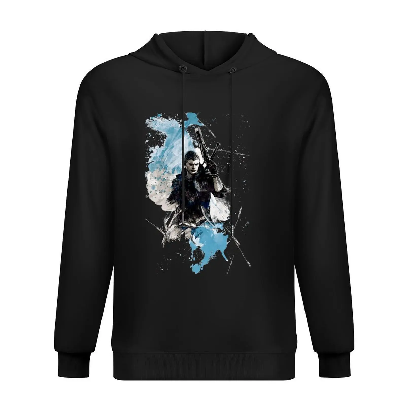 

DMC - Nero painting Hoodie fashion men aesthetic clothing korean autumn clothes men wear new features of hoodies & sweatshirts