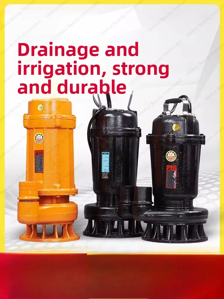 

2-inch Water Pump, 220v Household Submersible Sewage Discharge, 380v Three-phase Mud Pump