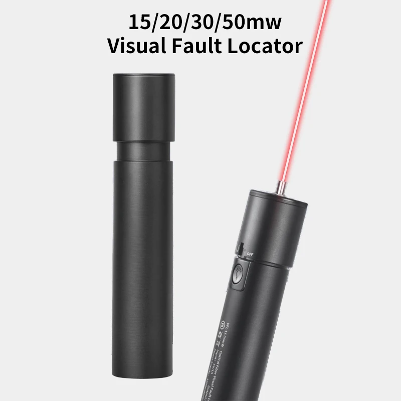 NEW Fiber Optical Red Laser Light Pen Laser Testers 15/20/30/50MW Visual Fault Locator, Fiber Optic Cable Tester VFL Freeshiping