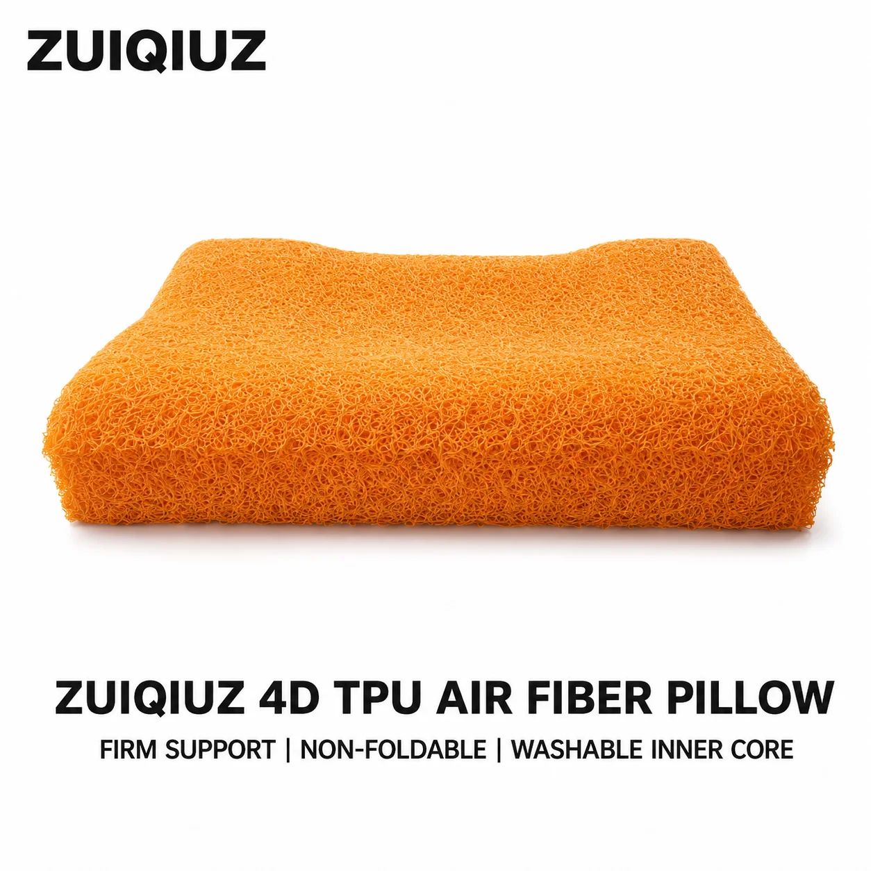 4D Air Fiber Pillow Virgin TPU Elastic Hollow Pillow Fully Breathable Washable Cooling Sleeping Pillow Support Neck Pillow