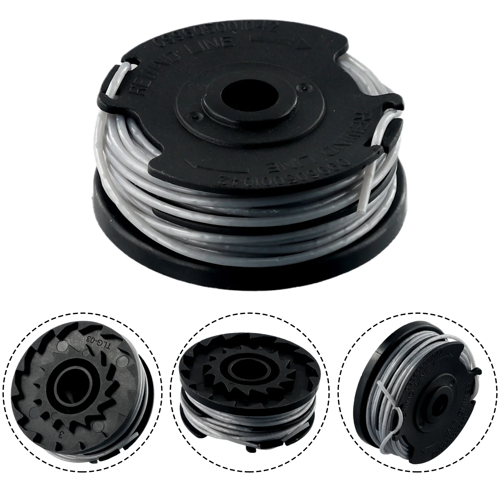 

New Accessories Hot Sale Line Spool Mower Replacement Spool Double Layers Exquisite F016800351 Nylon For ART 24/27/30/30-36