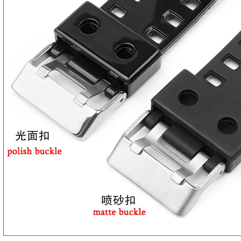 Resin Watch Strap For Casio g-shock ga100 ga140 G-8900 Bracelet Replace Wrist Band 16mm For GAX-100 GW-8900 Belt New Accessories