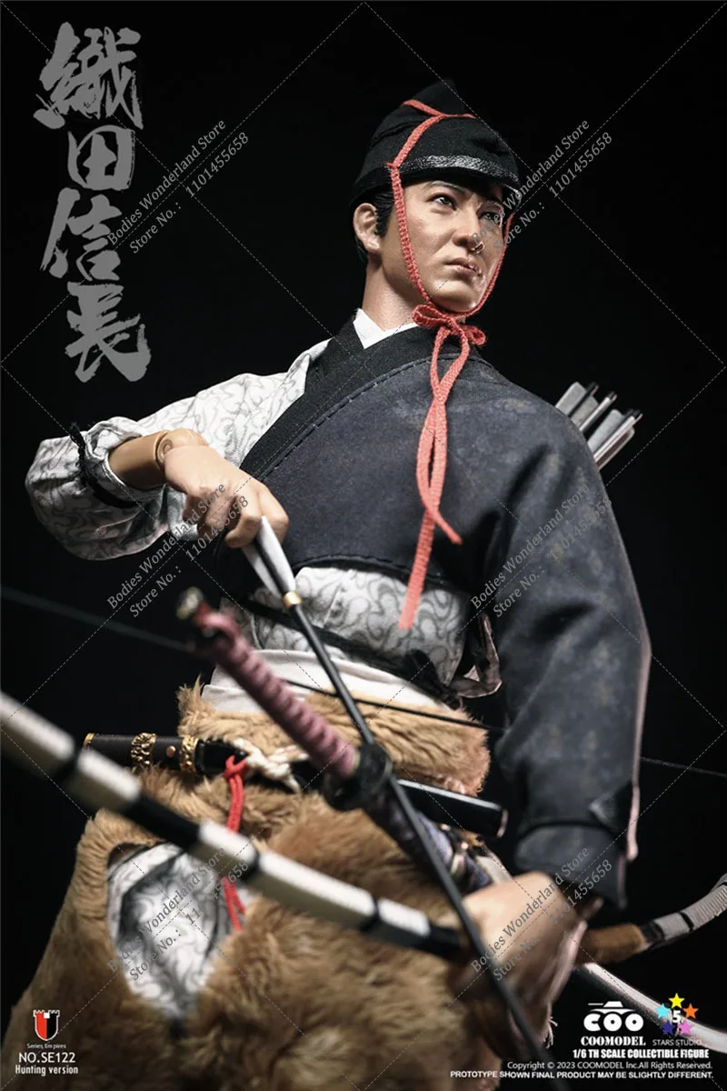 COOMODEL SE121 SE122 SE123 SE124 1/6 Japanese Warring States samurai Oda Nobunaga Wujia 12Inch Male Solider Action Figure