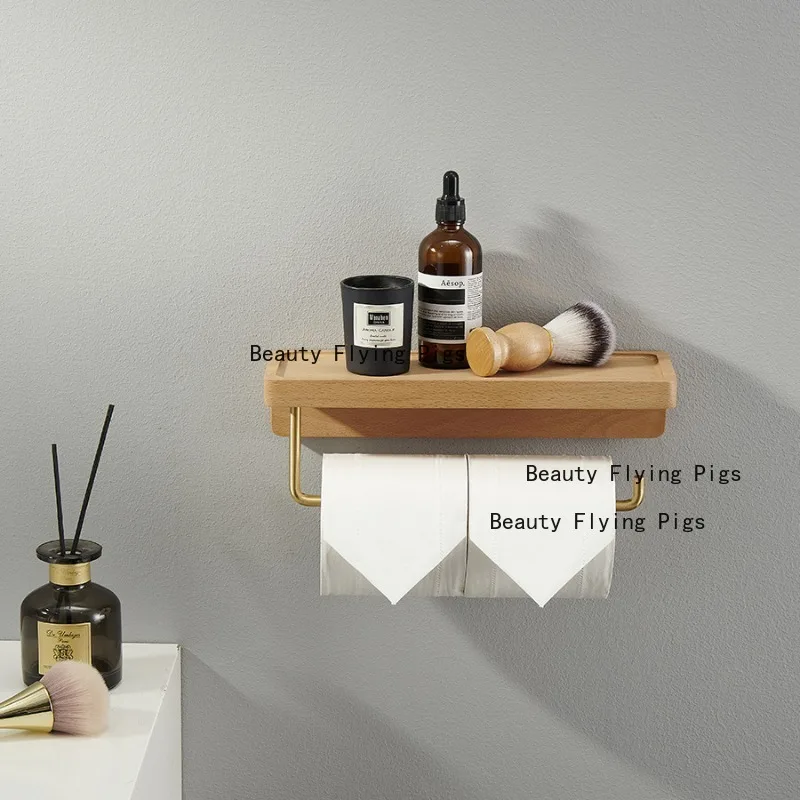 

1 шт. держатель для туалетной бумаги деревянная стойка для хранения туалетной бумаги держатель для салфеток из цельного дерева аксессуары для дома установка сверления