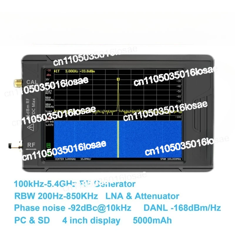 For ULTRA Plus ZS406 407 Handheld Spectrum Analyzer 100k-5.4G 7.3GHZ