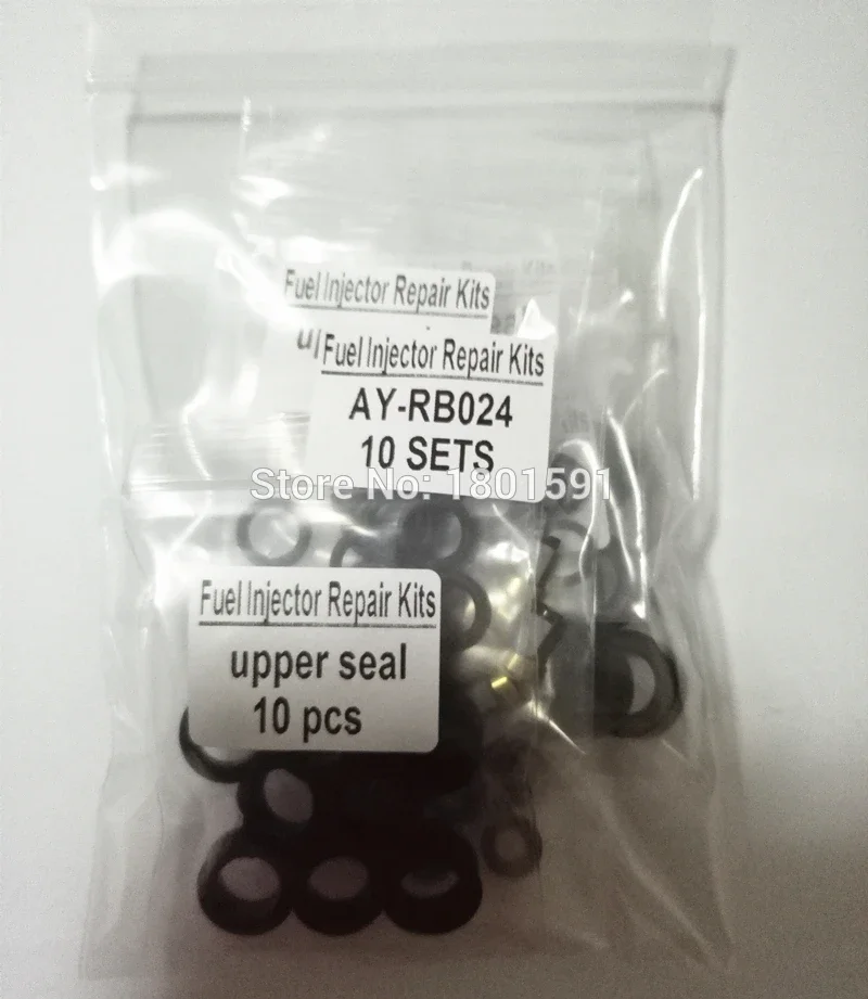 Free ship 10 kits fuel injector repair kits For 232500P030 2320939015 2320939075 TOYOTA LAND CRUISER PRADO 120 V6 4L (AY-RB024)