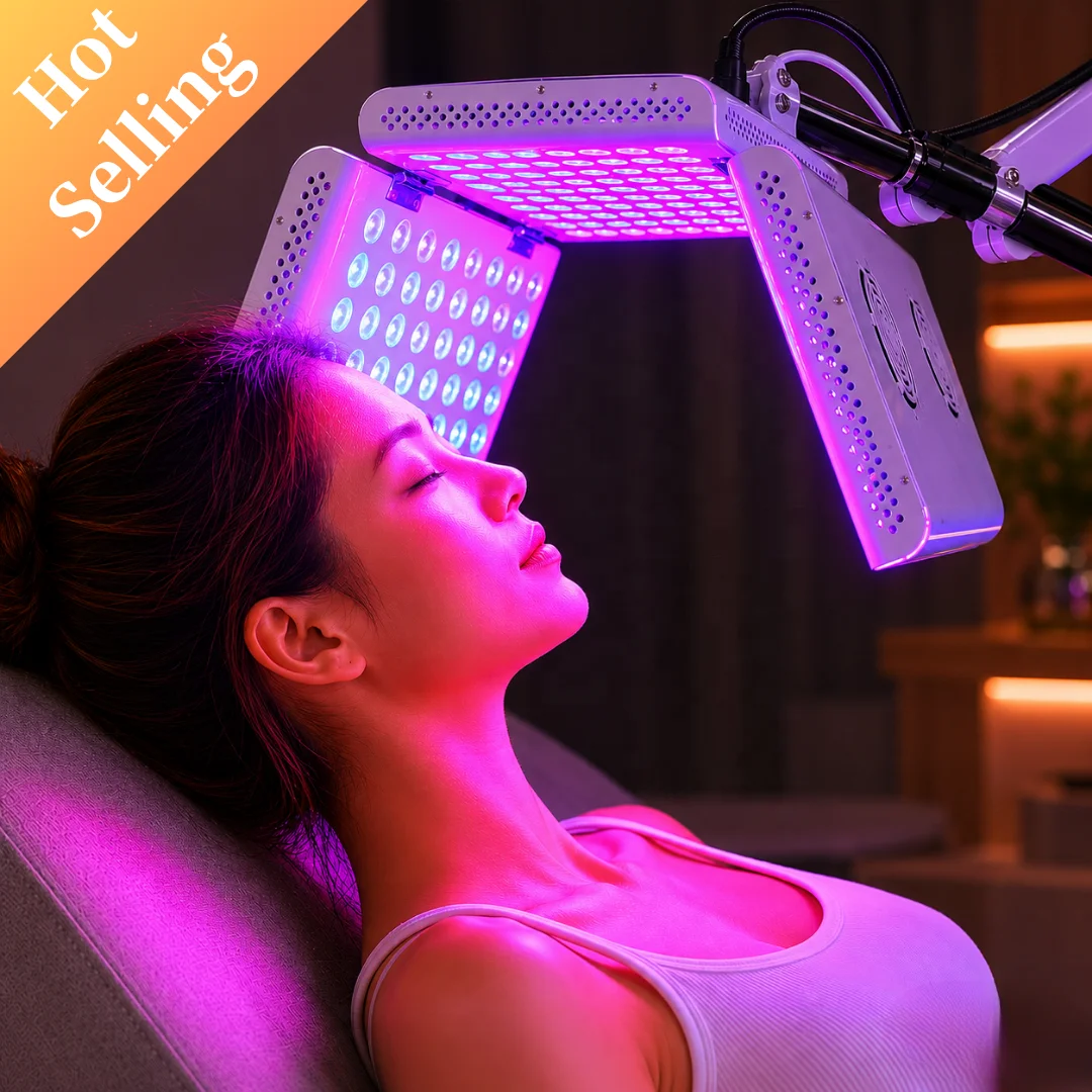 IDEATHERAPY 7-цветный сенсорный аппарат для салонов красоты и СПА: инфракрасная и красная светотерапия, PDT LED-терапия
