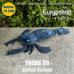 Eurypterus High Fidelity Pterygotus Plushie Megalograptus Plush Toys Lifelike Animals Simulation Stuffed Doll Kawai Toy Gifts