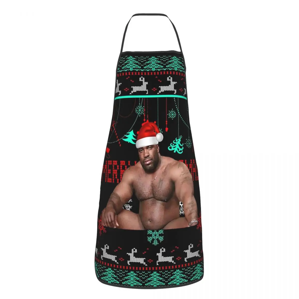 Barry Wood Christmas 1 Apron Chef Cooking Cuisine Tablier Waterproof Bib Kitchen Cleaning Pinafore for Women Men Painting