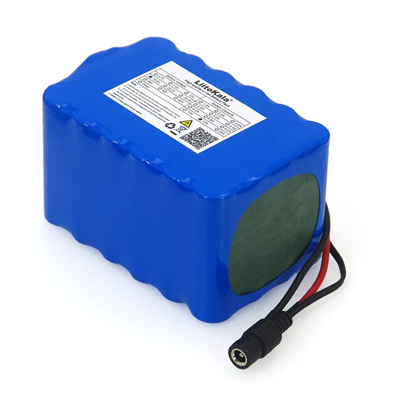 Liitokala 14.8V 12Ah 4s6p 18650 Li-Iom Baterai Malam Lampu Pemanas Penambang Penguat Baterai dengan BMS