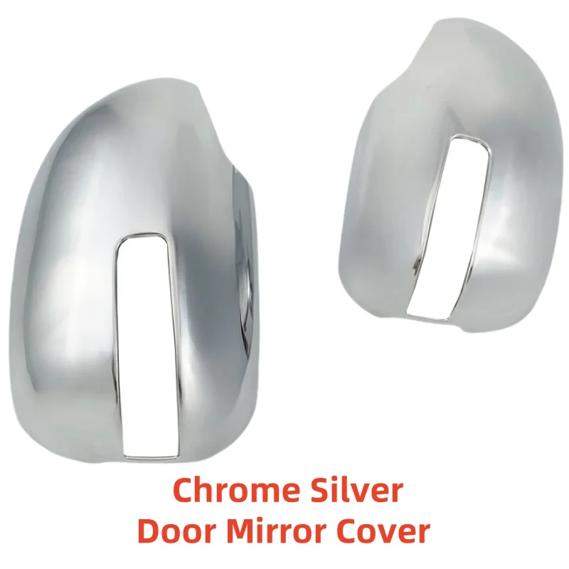 

For Toyota Rush 2009 2010 2011 2012 2013 Rearview Lighted Hole Car Accessories Chrome Side Door Mirror Covers Trim Paste Style