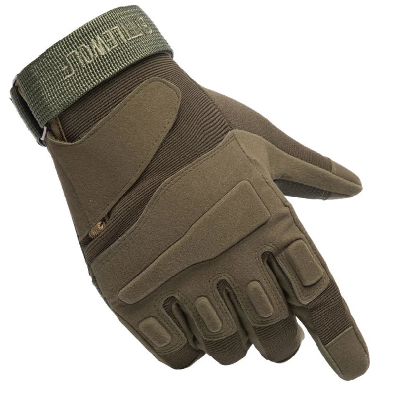 Guantes tácticos de medio dedo para hombre y mujer, guantes antideslizantes para deportes al aire libre, ciclismo, bicicleta, Fitness