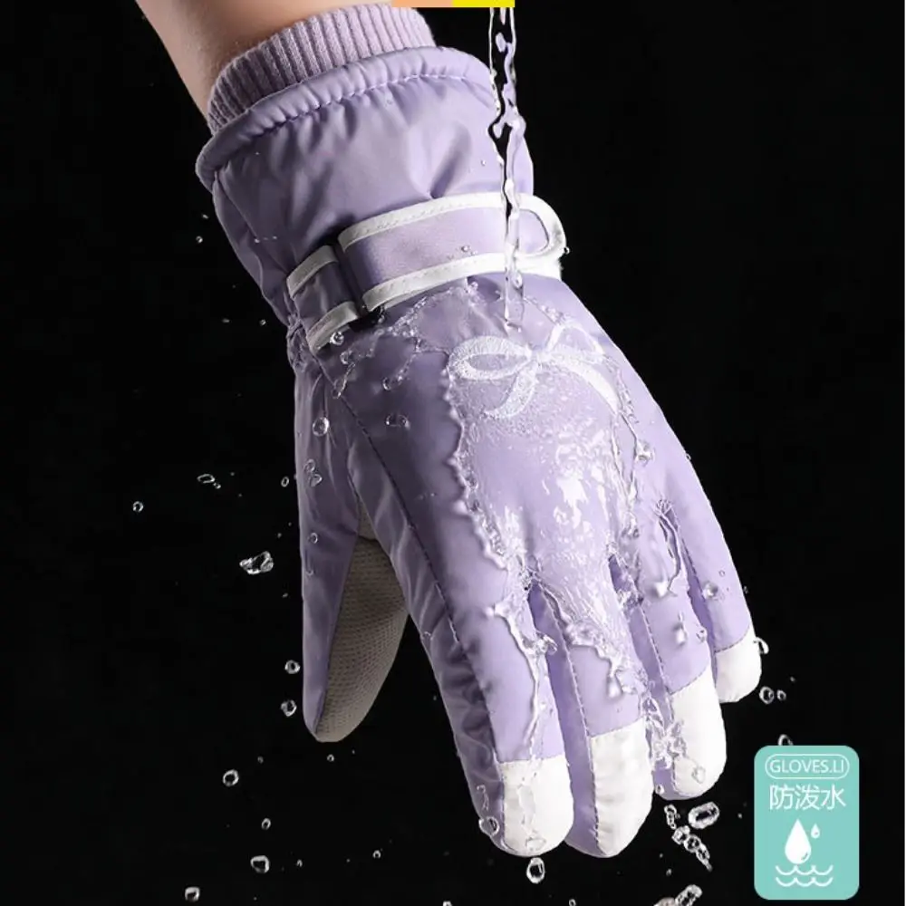 Gants de ski chauds à écran tactile, gants d'équitation à nœud, accessoires de moto, équipement de cyclisme, hiver