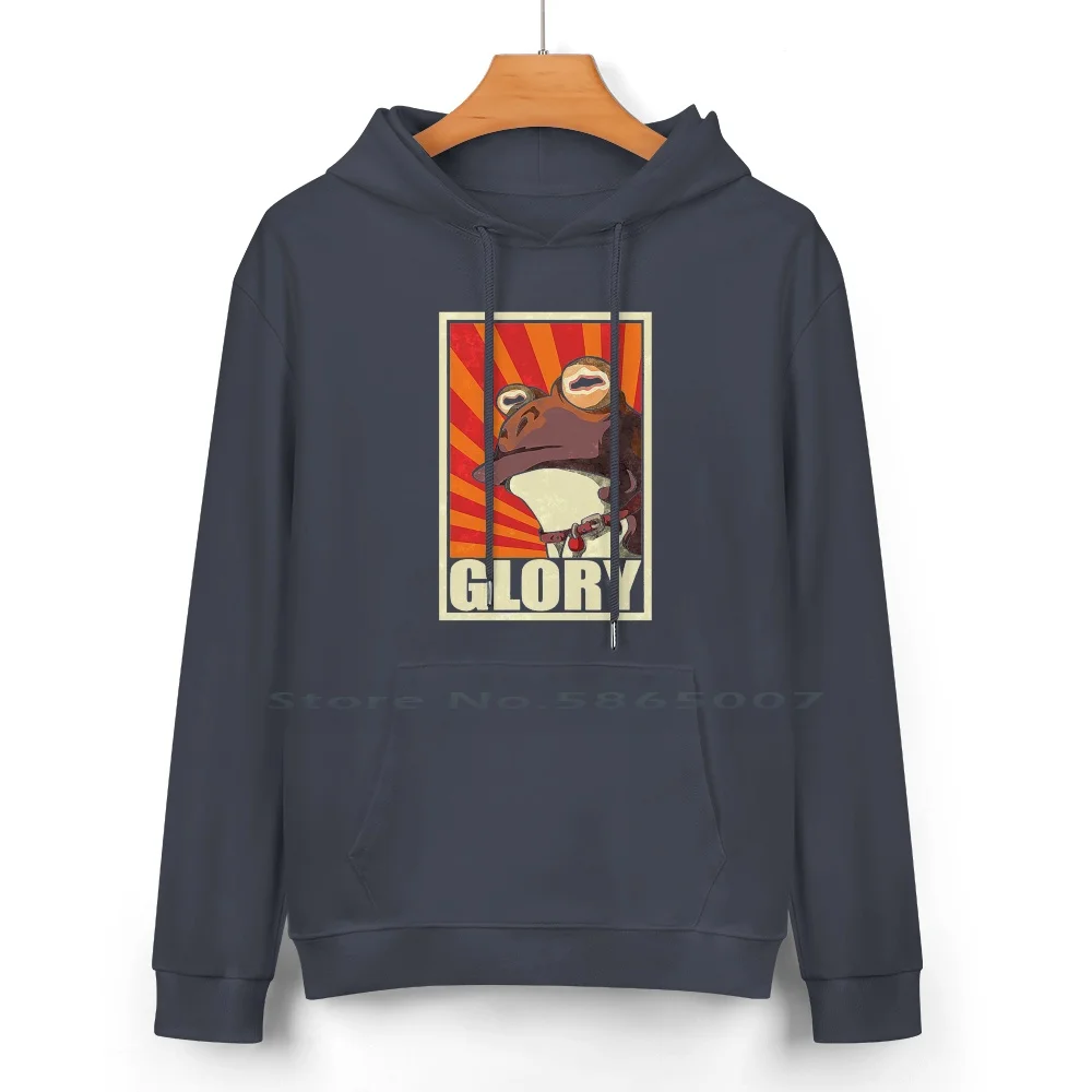 Glory! Vintage Shirt Pure Cotton Hoodie Sweater 24 Colors Animation Bender Cartoon Fry Glory Hypnotoad Leela Tv Shows Zoidberg