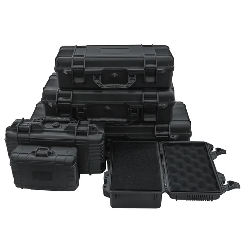 Estuche de transporte duro duradero, resistente al agua, a prueba de moho y a prueba de golpes, Ideal para cámaras y equipos al aire libre, caja de herramientas protectora de viaje con espuma