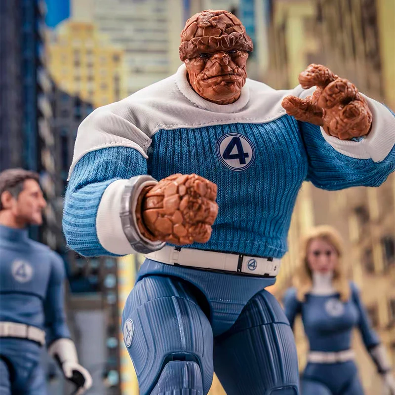 Les Quatre Fantastiques : Premiers pas - Figurine d'action en tissu de Ben Grimm, modèle de jouet, accessoires (sans figurine)