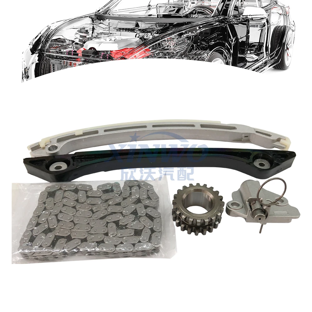 Xinwo 9487430 31359595 31359597 3226790132253163 Timing Kit for Volvo S60/XC60/S80 With Timing Chain Guide Plate Tensioner Gear