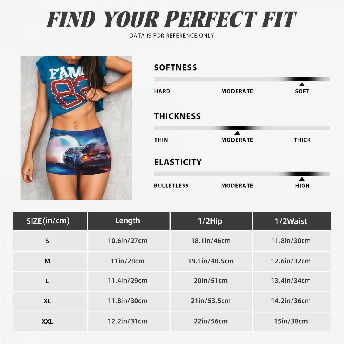 Personalizado de volta para o futuro delorean time machine yoga shorts feminino ginásio treino correndo atlético vôlei biker shorts