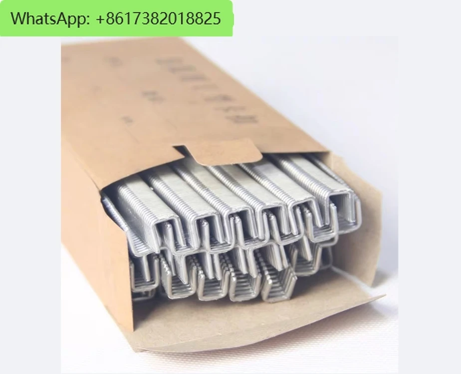 1 box of U type 506 Clips for Manual U-shape Sausage Clipper Clipping Machine, for supermarket packing machine