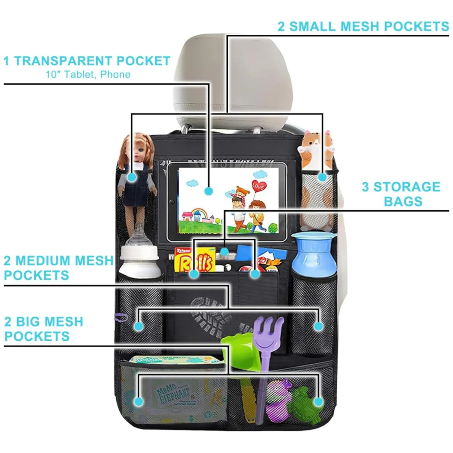 Thumbnail 3 - #12 Best Car Seat Storage Organisers to Buy In 2026