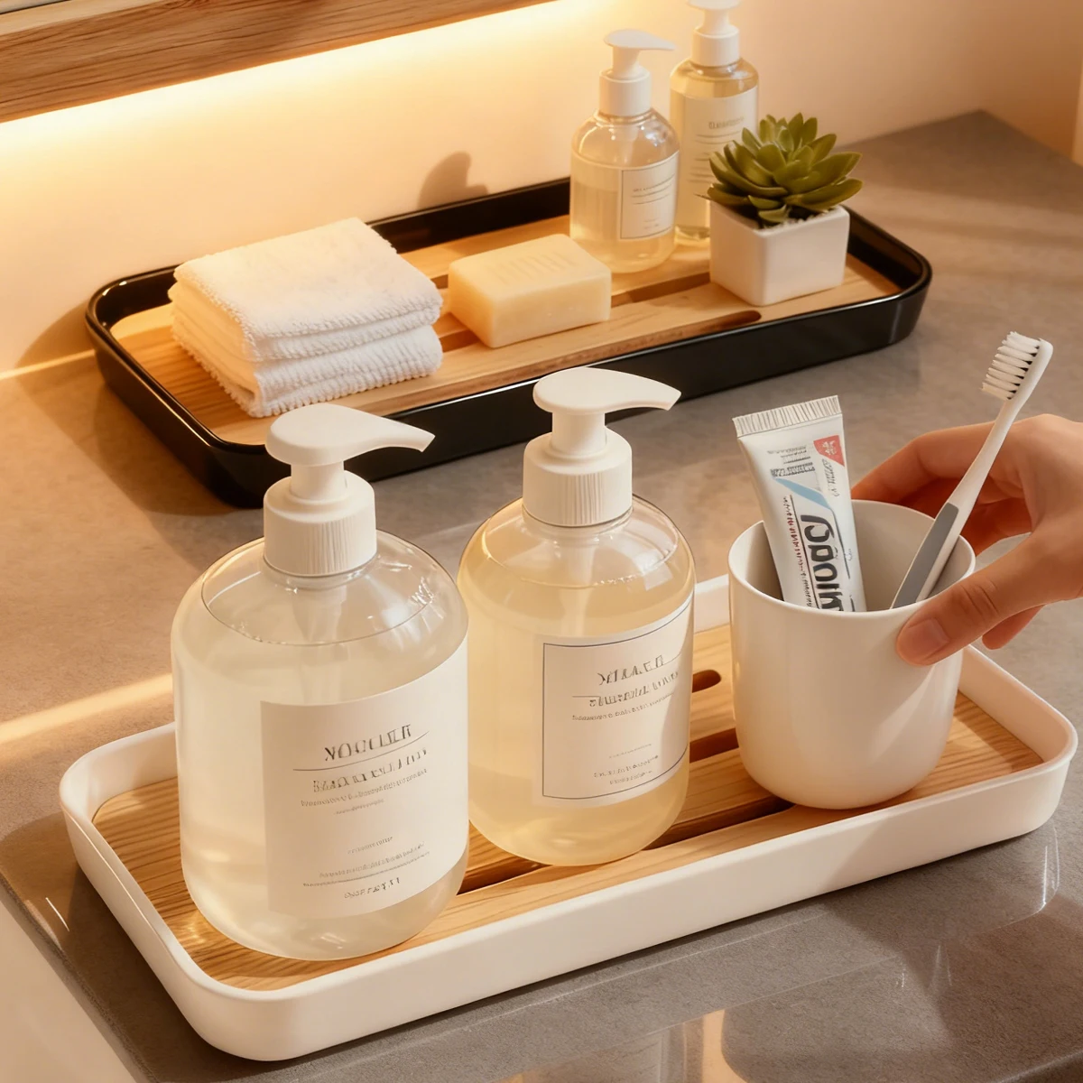 Bamboo Soap Dish Bo…