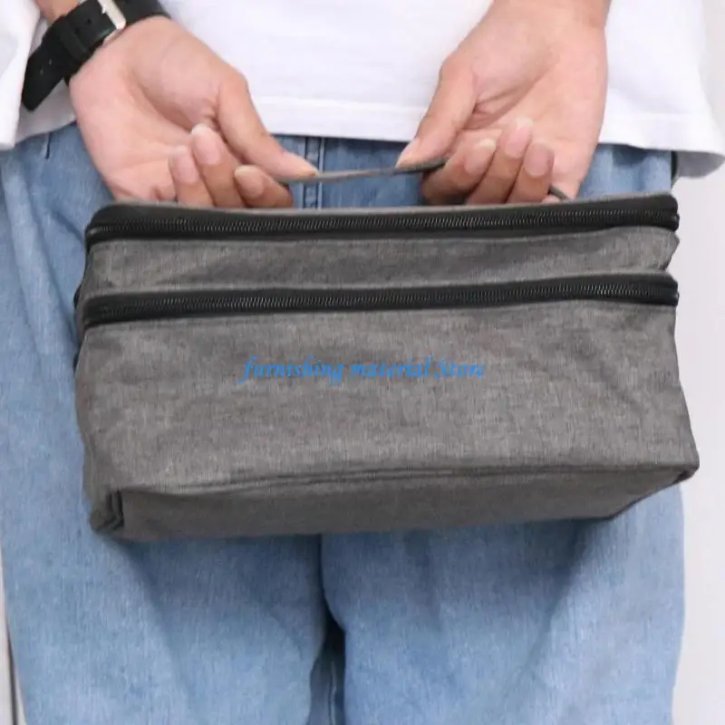 Y5GD Portable Storage Bag Strong Waterproof Fabric with Inner Compartments
