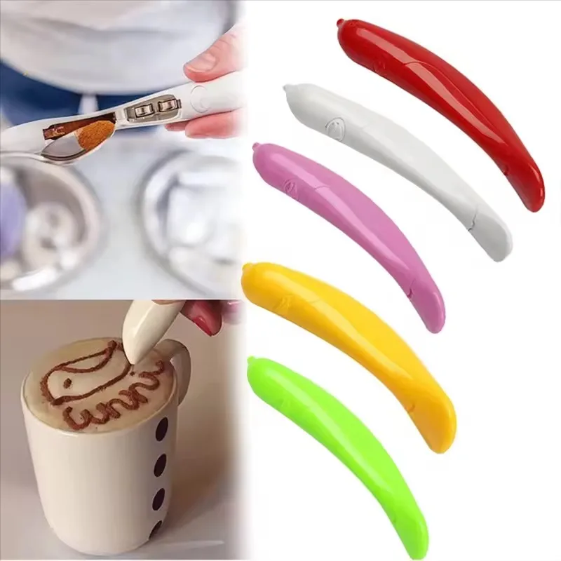 2025 Electrical Coffee Pen Spice Pen Latte Milk Art Pen for Coffee Cake Decoration  To Draw in Coffee Barista Tools Bar Supplie