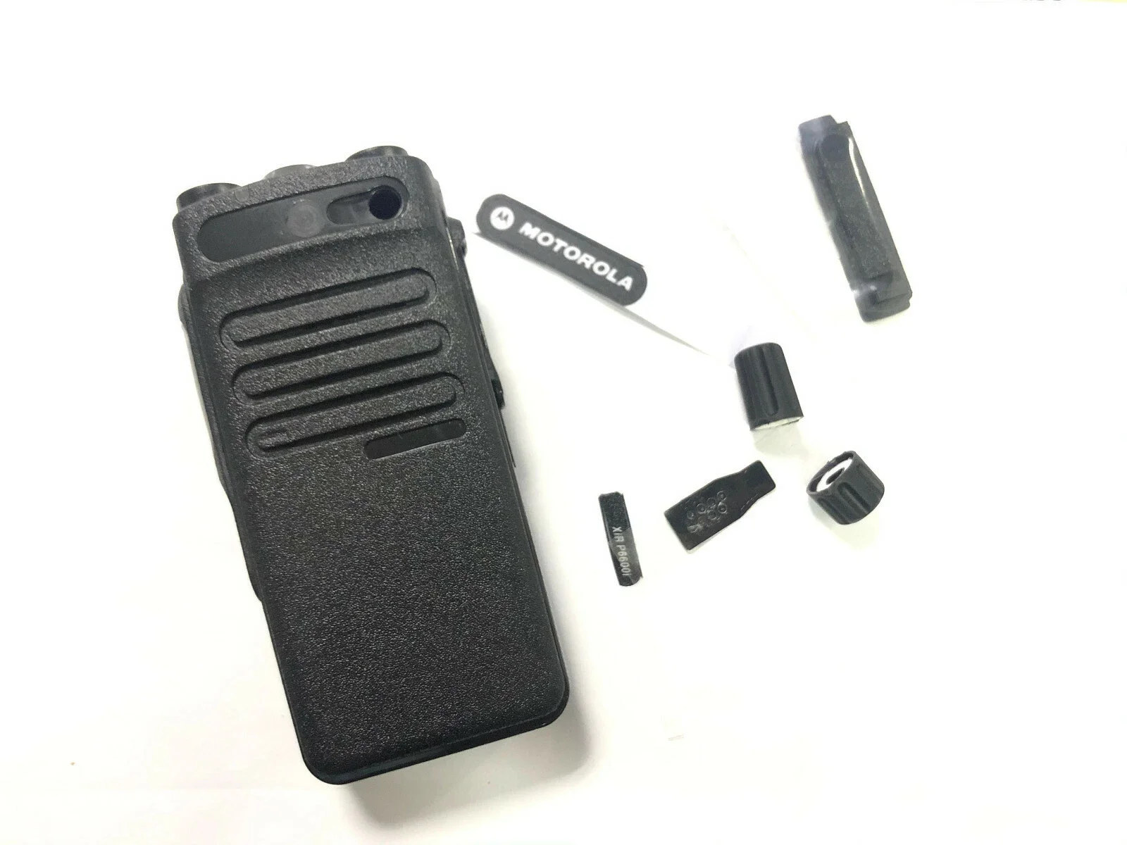 Housing Case Front Shell With Knob Dust Cover For Motorola XiR P6600i DEP550e