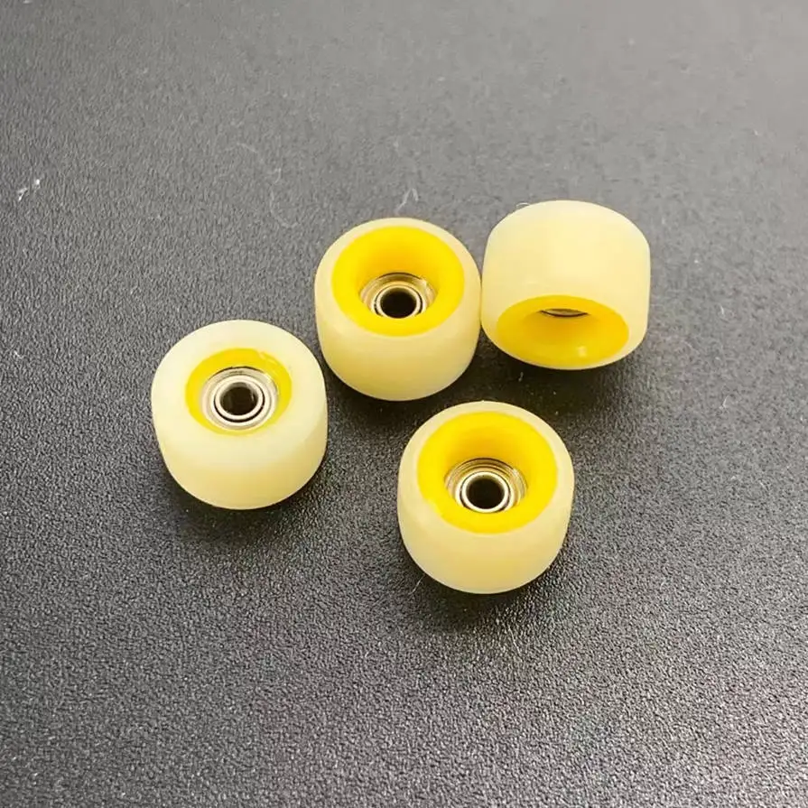 Double Layer CNC Fingerboard Wheels Professional for Finger Skateboard Toys