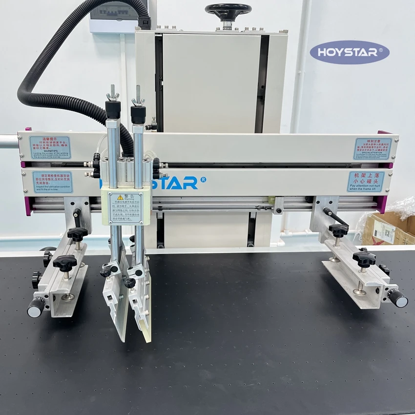 Machine d'impression d'écran de table de travail sous vide de convoyeur, sacs d'impression