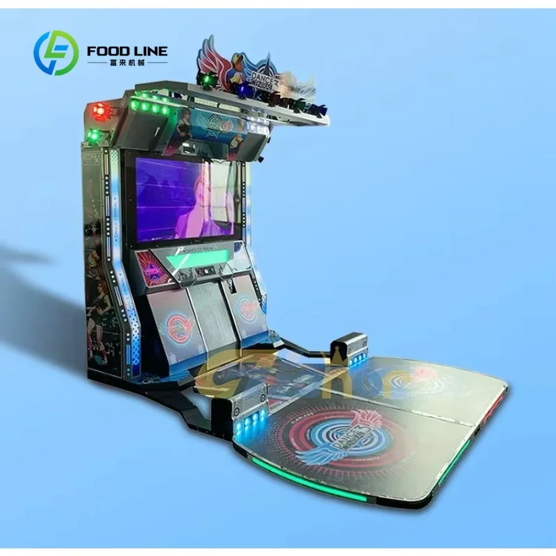 Customized Hot Popular Arcade Dance Machine Just Dance Music 2 Player Educational Amusement for Shopping Malls