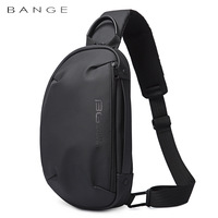 BANGE 2022 New Anti-theft Multifunction Crossbody Bag Shoulder Messenger Bags Male Waterproof Short Trip Chest Bag Pack for Men