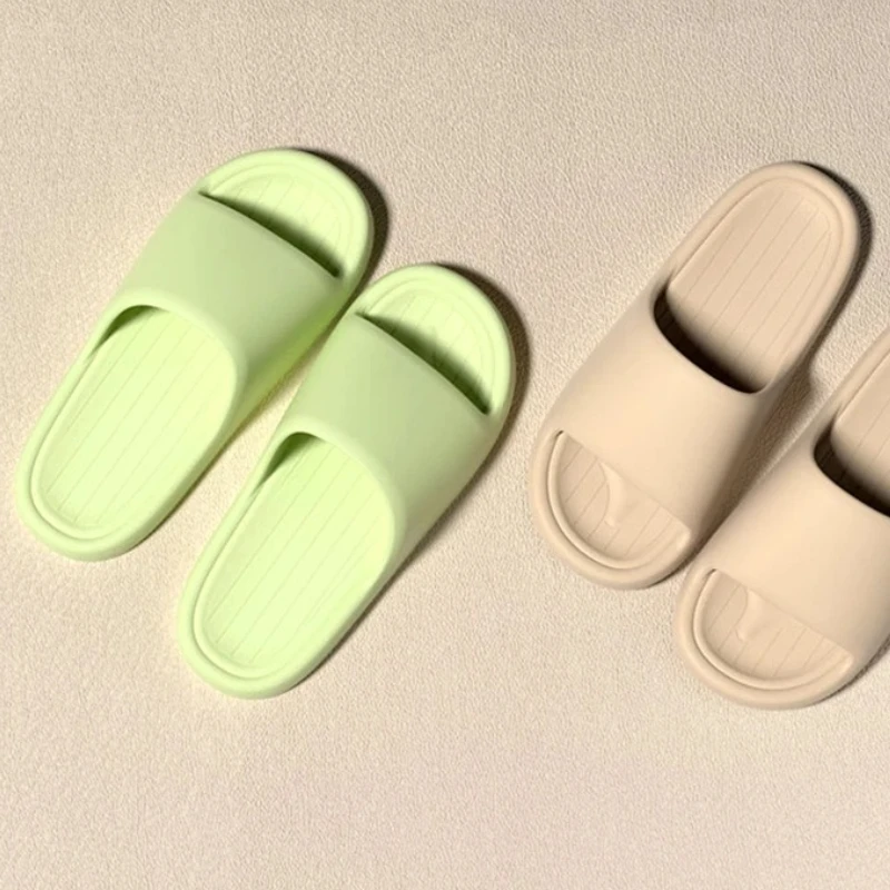 2025 New Soft Sole Massage Shower Shoes for Women Men Couples Waterproof Non-slip Home Leisure Fashion Bathroom Slippers