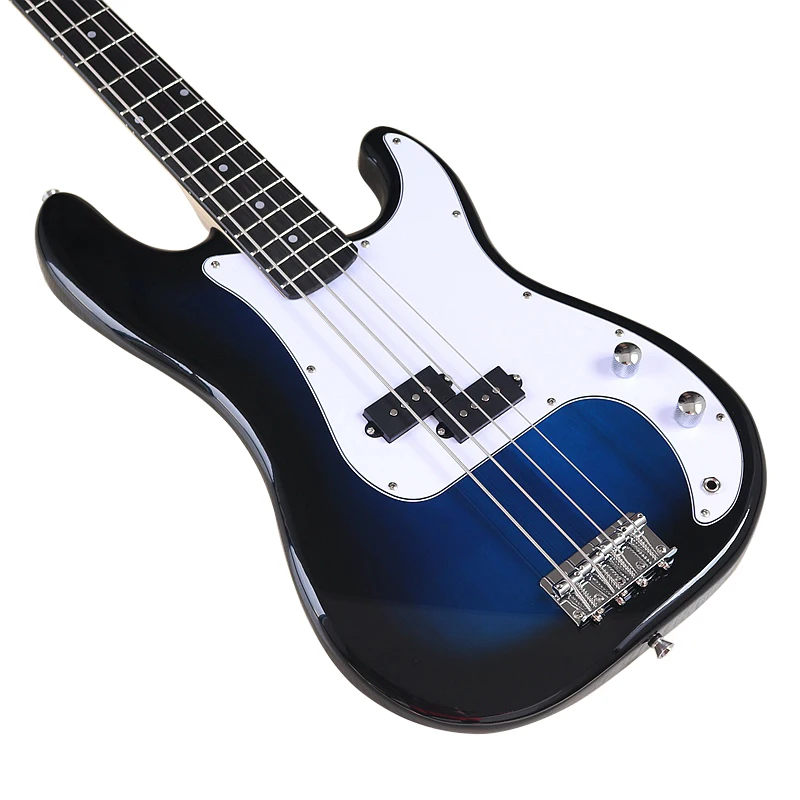 

Fast Deliver 4 string PB electric bass guitar full solid basswood body 43 inch Canada maple neck bass guitar