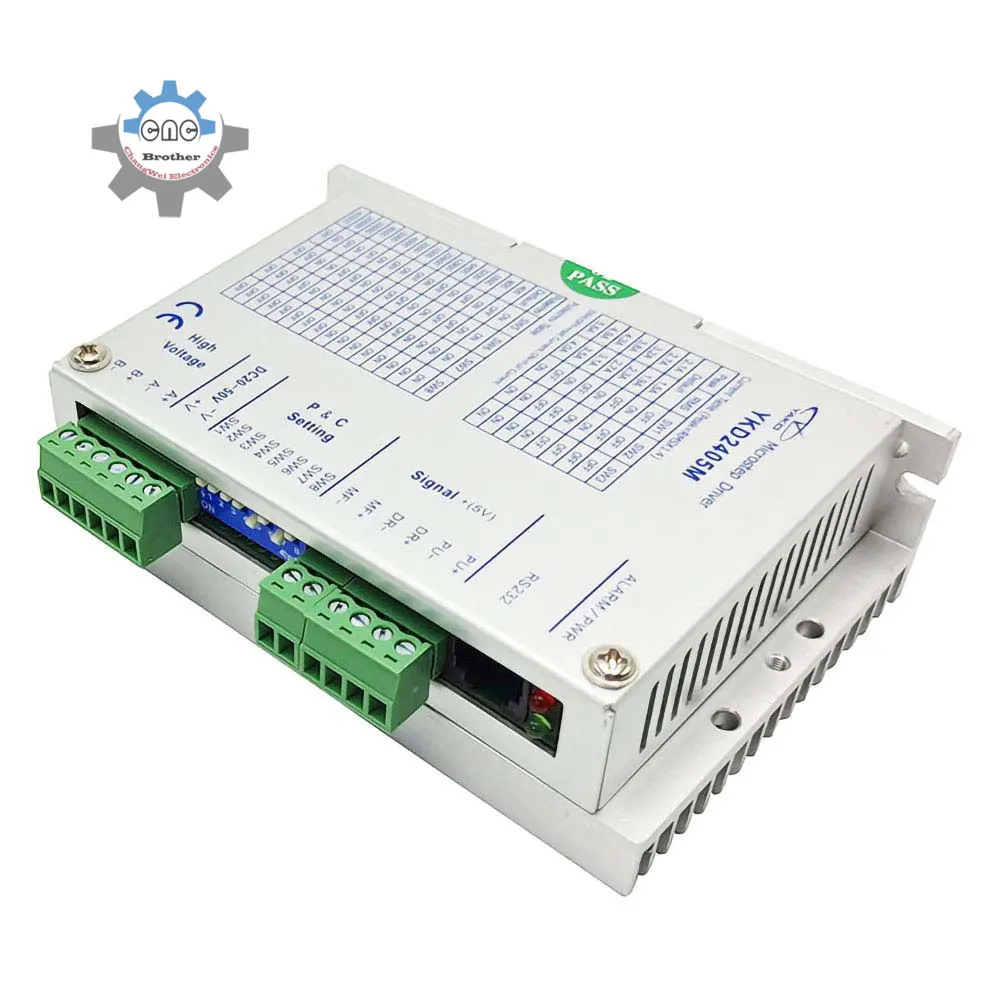 YKD2405M Stepper Motor Driver DC20-50V 4.0A For Nema 23 Stepper Motor CNC Router Controller Small Engraving Machine