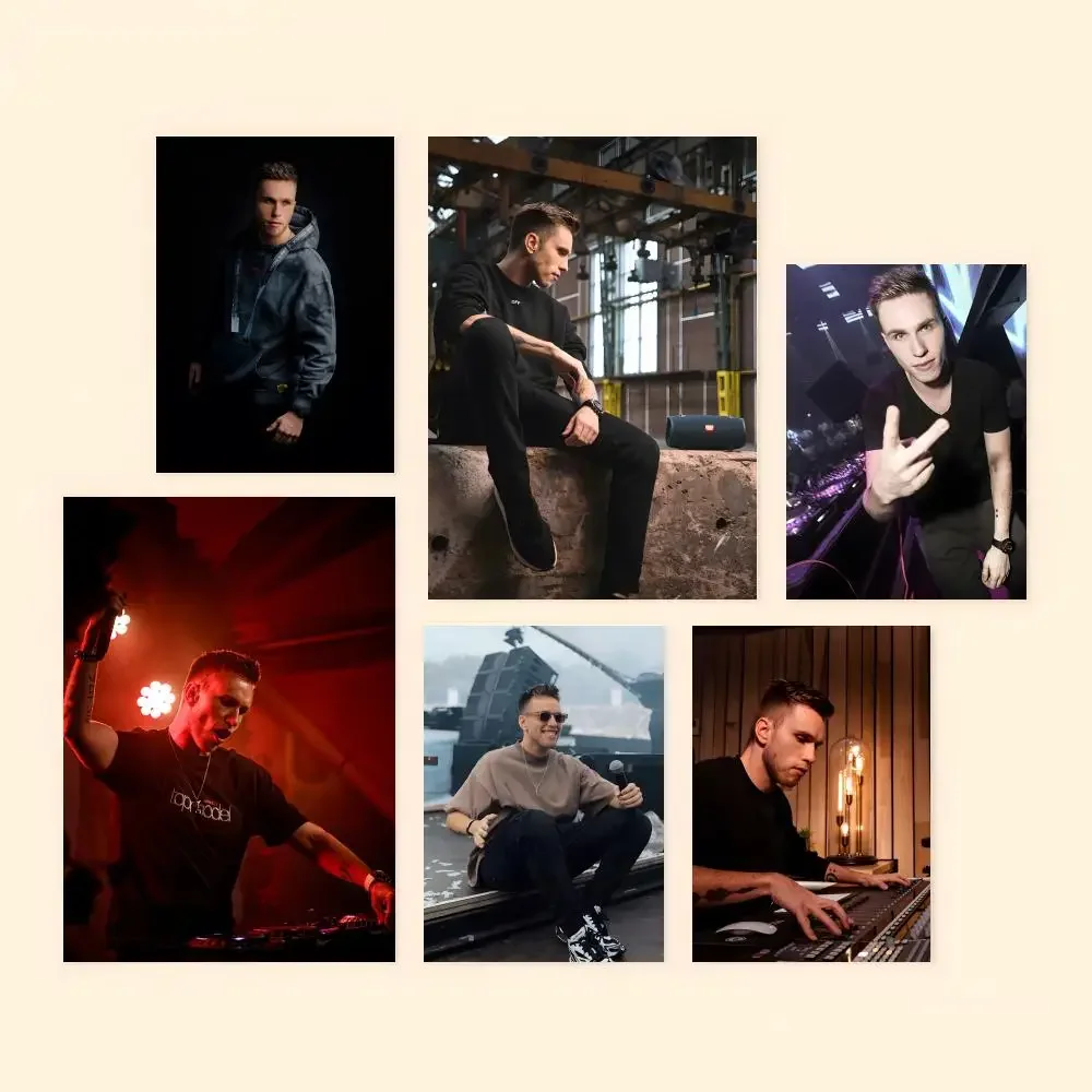 Music N-Nicky R-Romero Poster Waterproof HD Wall Art Decal Self-Adhesive Aesthetic Decor For Home Living