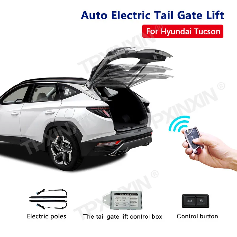 Carbar Electric Trunk Drive For Hyundai Tucson 2021 2022 Car Door Power Lift Electric Tailgate Motor Actuator Lid Upper Suction