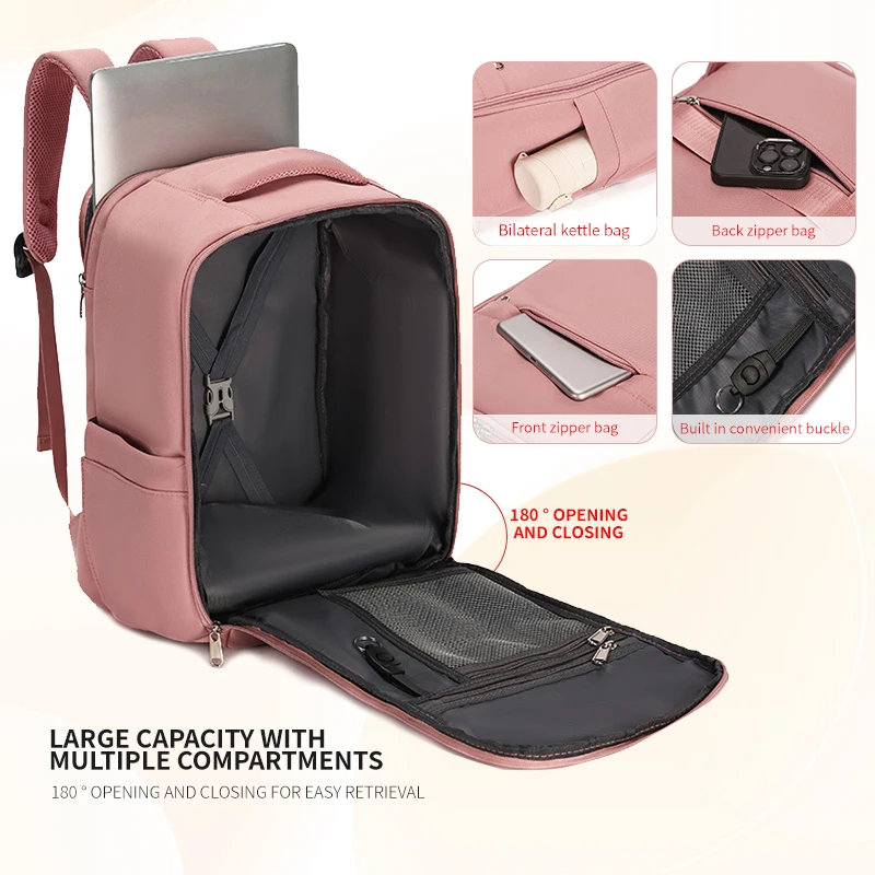 Ryanair Backpack（Can Be Used as Boarding Luggage），Portable Travel Backpack for EasyJet Boarding Luggage，Unisex Laptop Backpack