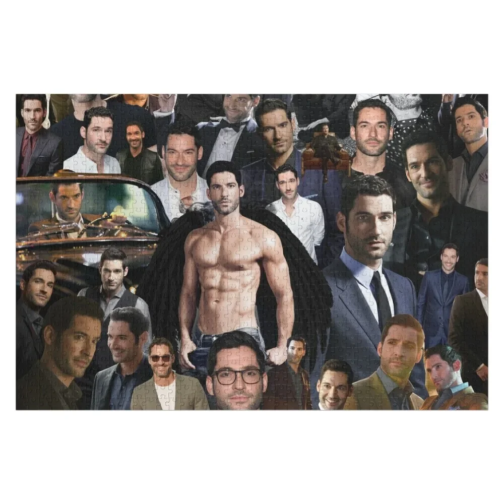 

Tom Ellis Jigsaw Puzzle Custom Wood Personalized Toy Jigsaw Pieces Adults Puzzle