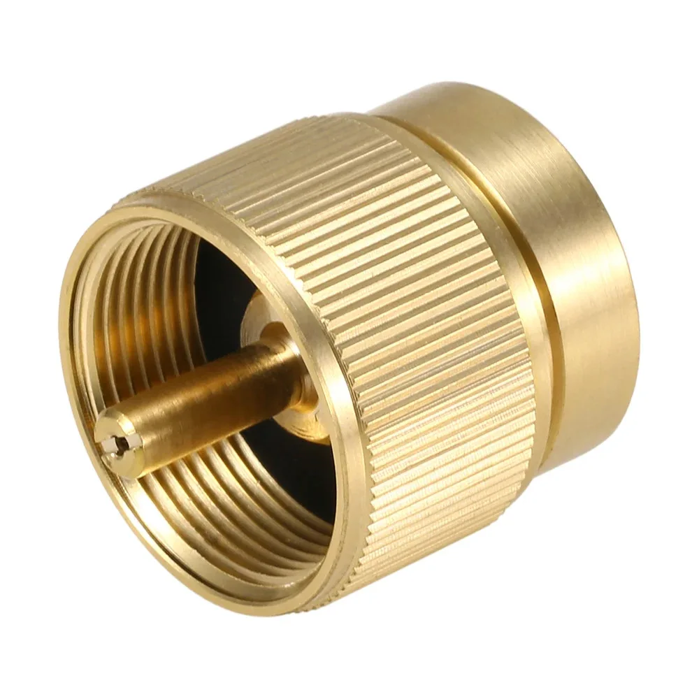 Adaptador de tanque de fogão a gás de acampamento, tanque de combustível de propano, cilindro de conversão, saída de válvula lindal, adaptador de tanque de gás mapp, acessórios de fogão
