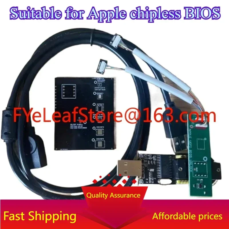 

For Apple Chip-free BIOS Read and Write A1534/1466/17061707/1708/EFI Solution ID Firmware Lock
