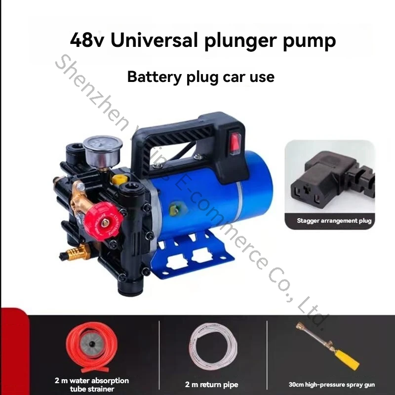 Electric Plunger Pump Portable Sprayer Agricultural High Voltage New Rechargeable Sprayer Portable Automatic Orchard