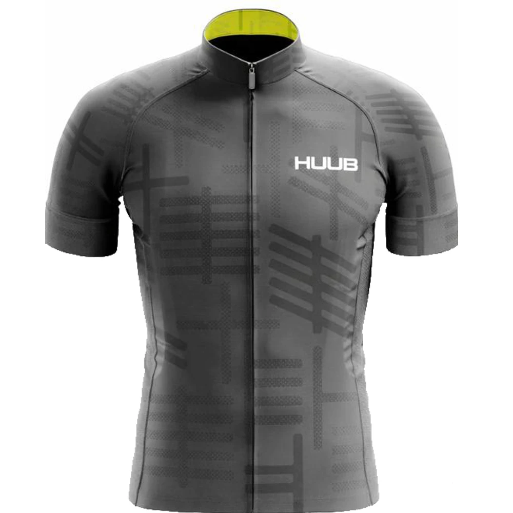 Neues HUUB Radtrikot in 17 Farben, kurzärmelige Rennoberteile, Sommer-Fahrradtrikots – Detail 5