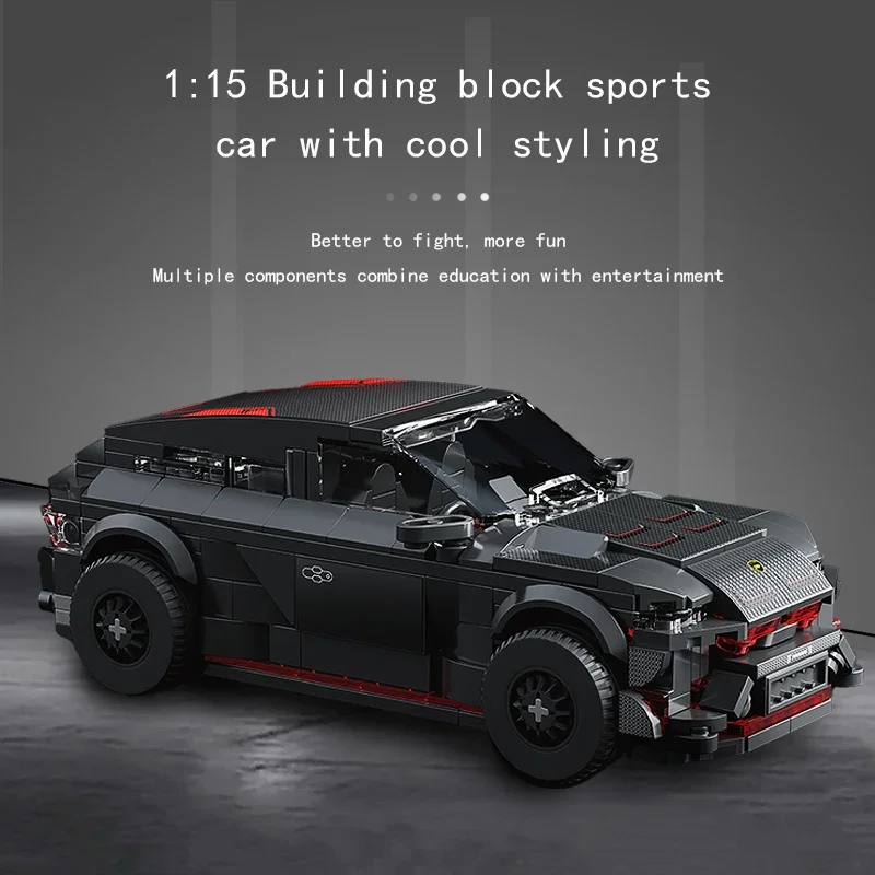 470PCS City Racing Car Building Blocks Champion Sports Car Vehicle Model Bricks Adult Collection Display Kids DIY Toys Gifts